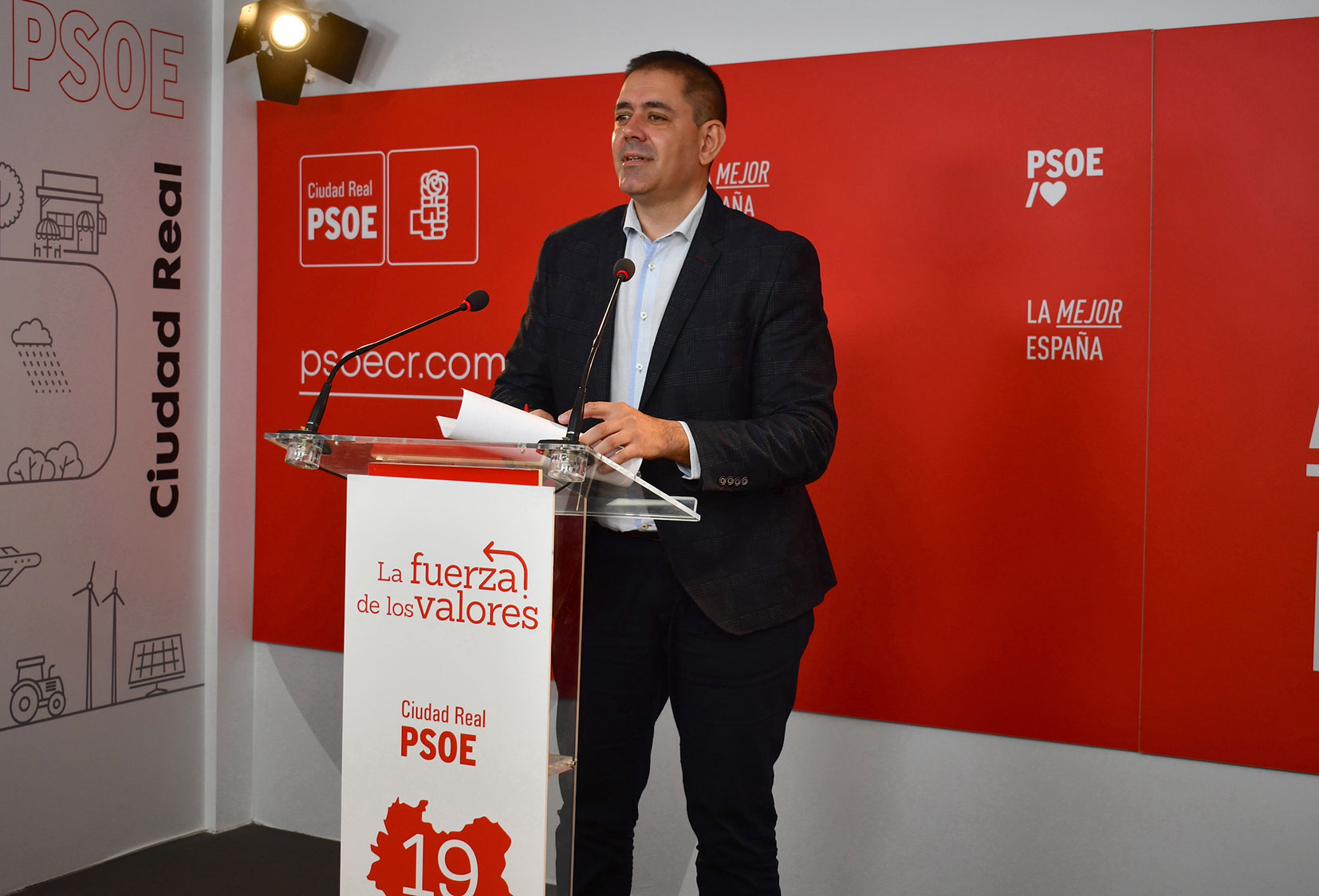 Bolaños: “La Fuerza de los Valores será protagonista en el 19º Congreso del PSOE provincial ante las amenazas políticas y actuales desafíos”