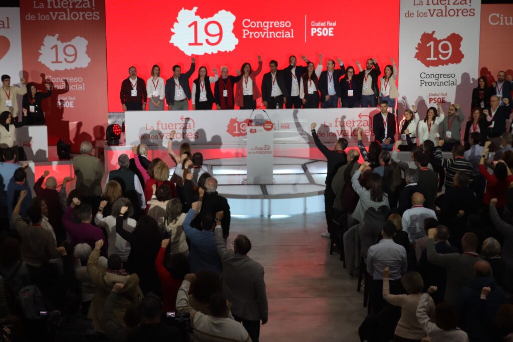 Caballero revalida secretaria del PSOE de Ciudad Real