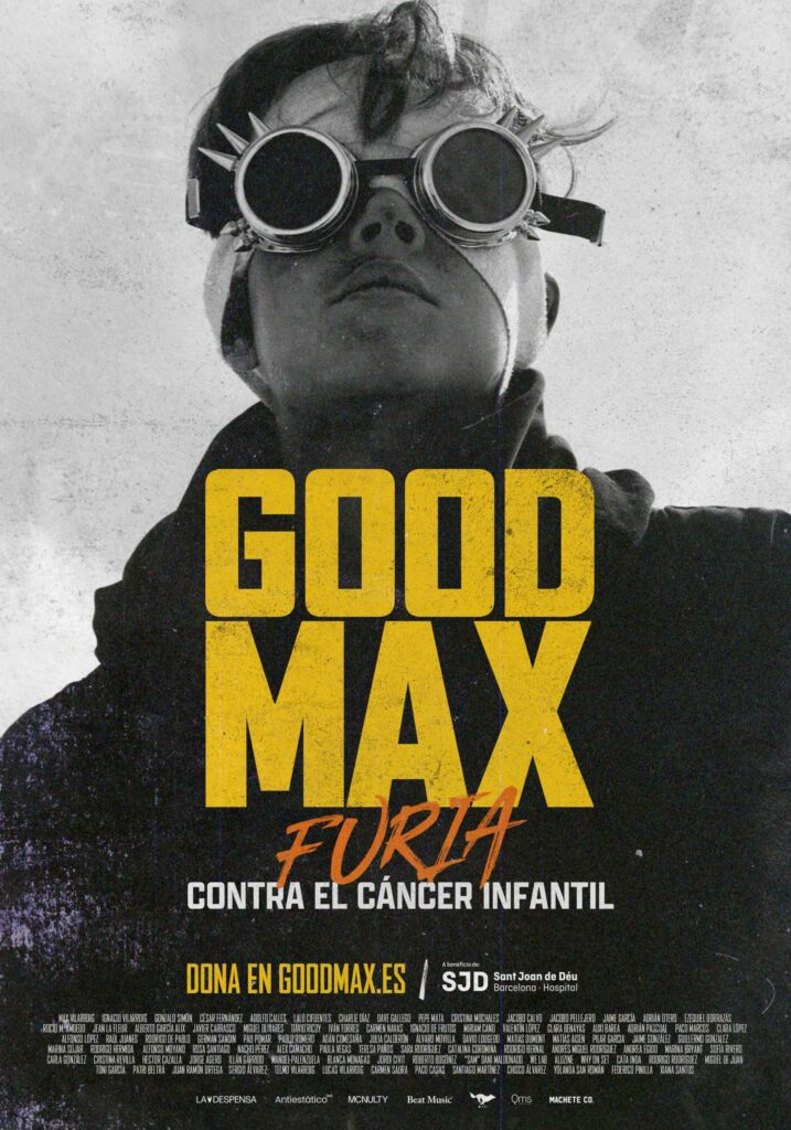 “Good Max, furia contra el cáncer infantil”