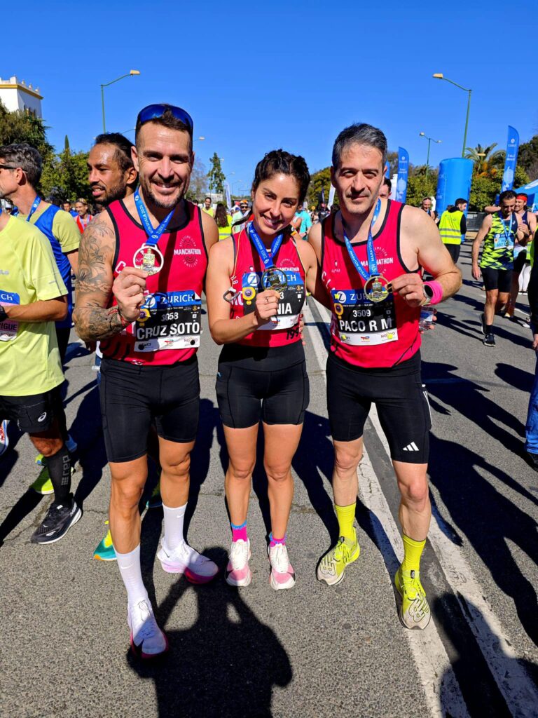 8 maratonianos compitieron en sevilla 2