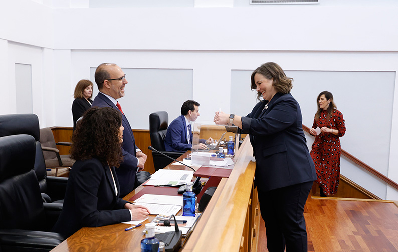 Charo García Saco y Silvia Fernández relevan a Fernando Mora en la Secretaría Primera de la Mesa y en el Grupo Socialista