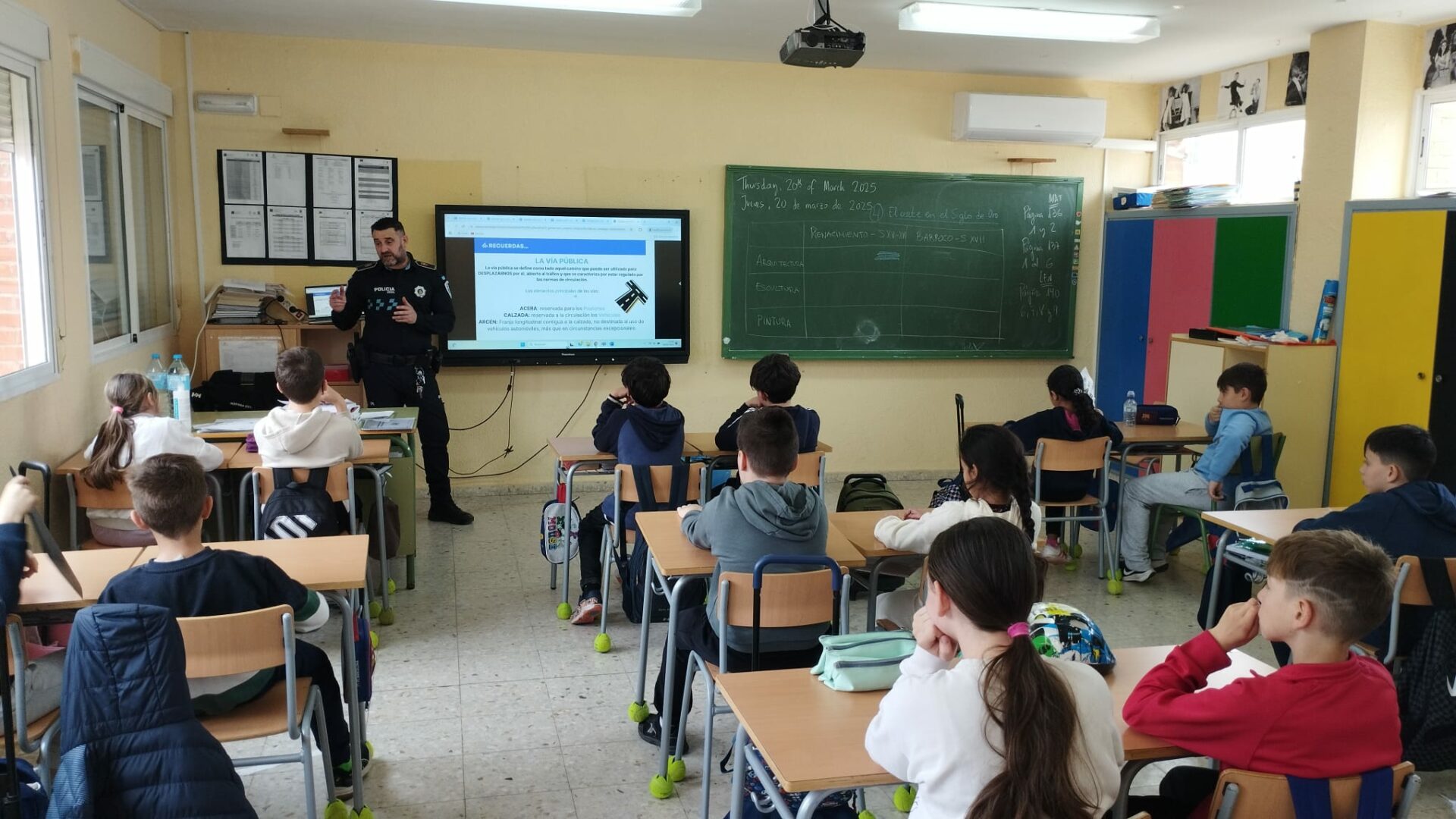 Inauguradas las XVI Jornadas de Educación Vial Escolar en Argamasilla de Alba