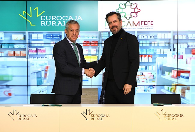 Eurocaja Rural y FEFCAM sellan una alianza financiera de 100 millones para impulsar la farmacia regional