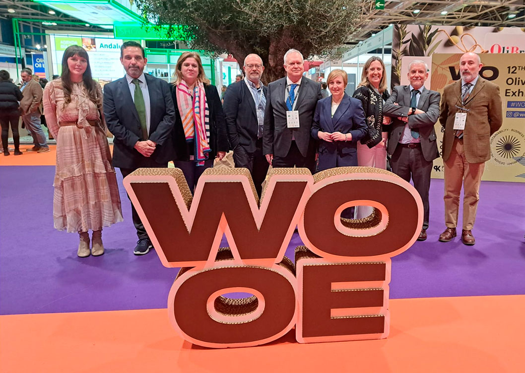 González remarca en la Wold Olive Oil Exhibition de Madrid el compromiso de la Diputación con la calidad y la internacionalización del aceite de oliva de la provincia