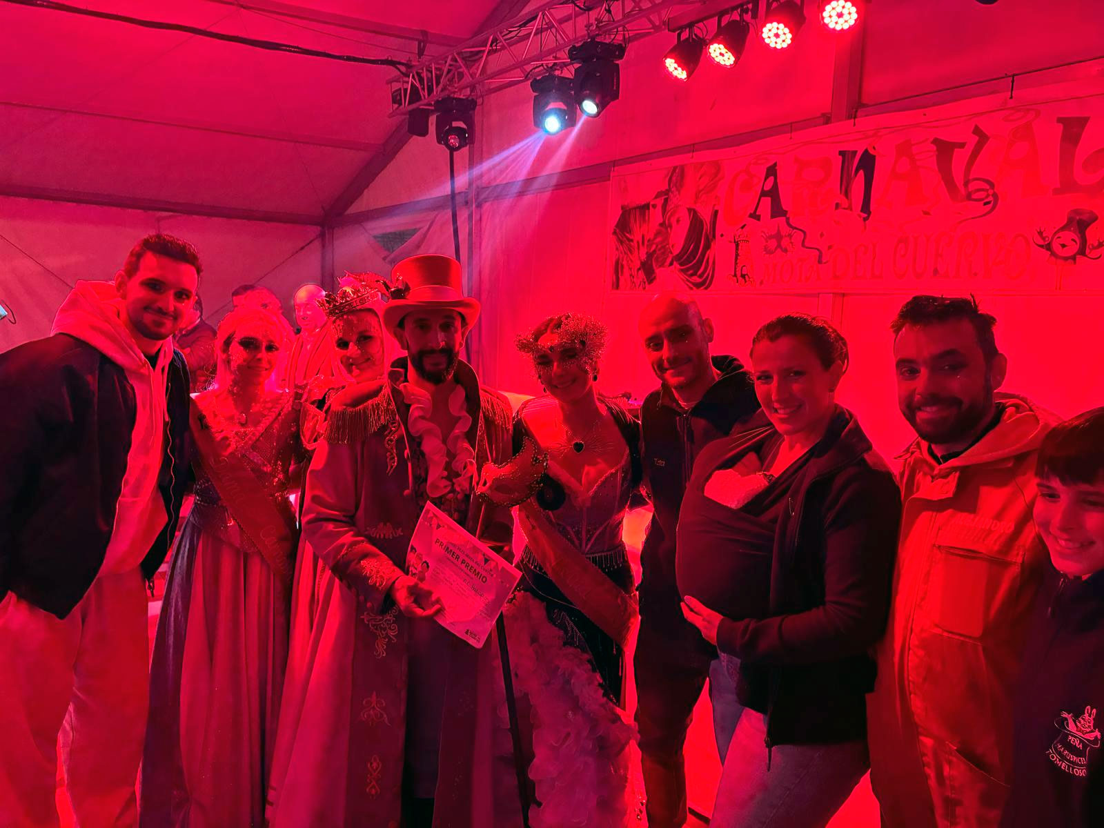 Harúspices se alza con el Primer Premio a la comparsa con carroza del Carnaval Comarcal de Mota del Cuervo