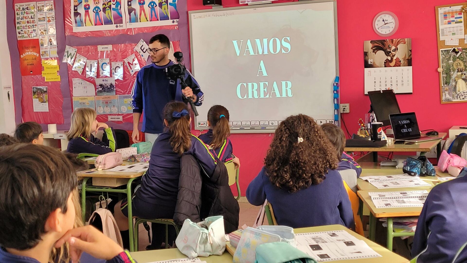 ¡Luces, cámara, acción!, el proyecto de comprensión desarrollado en el Colegio Santo Tomás de Aquino - la Milagrosa.