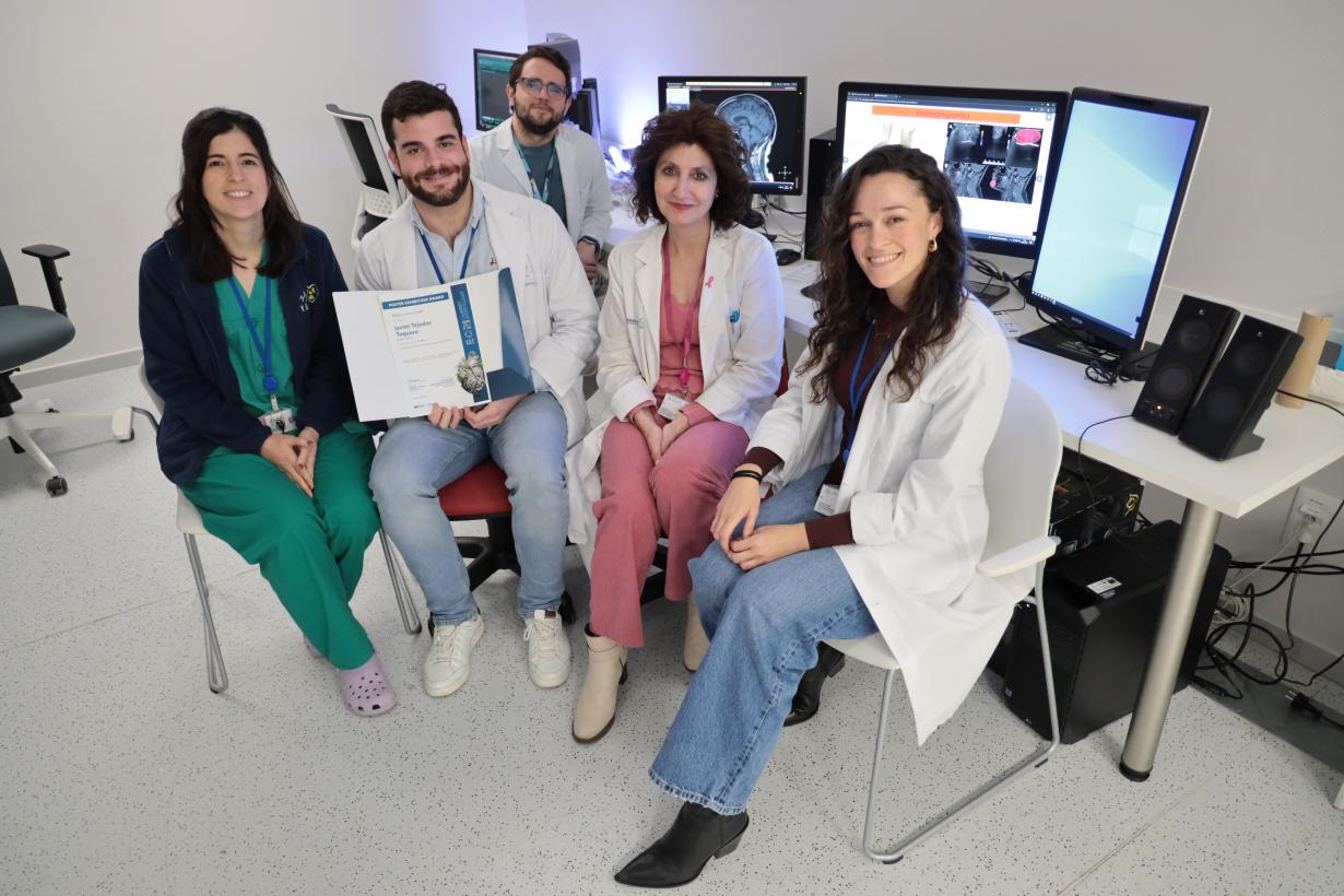 El servicio de Radiodiagnóstico del Hospital Universitario de Toledo recibe un Certificado de Mérito Magna Cum Laude en el Congreso Europeo de Radiología